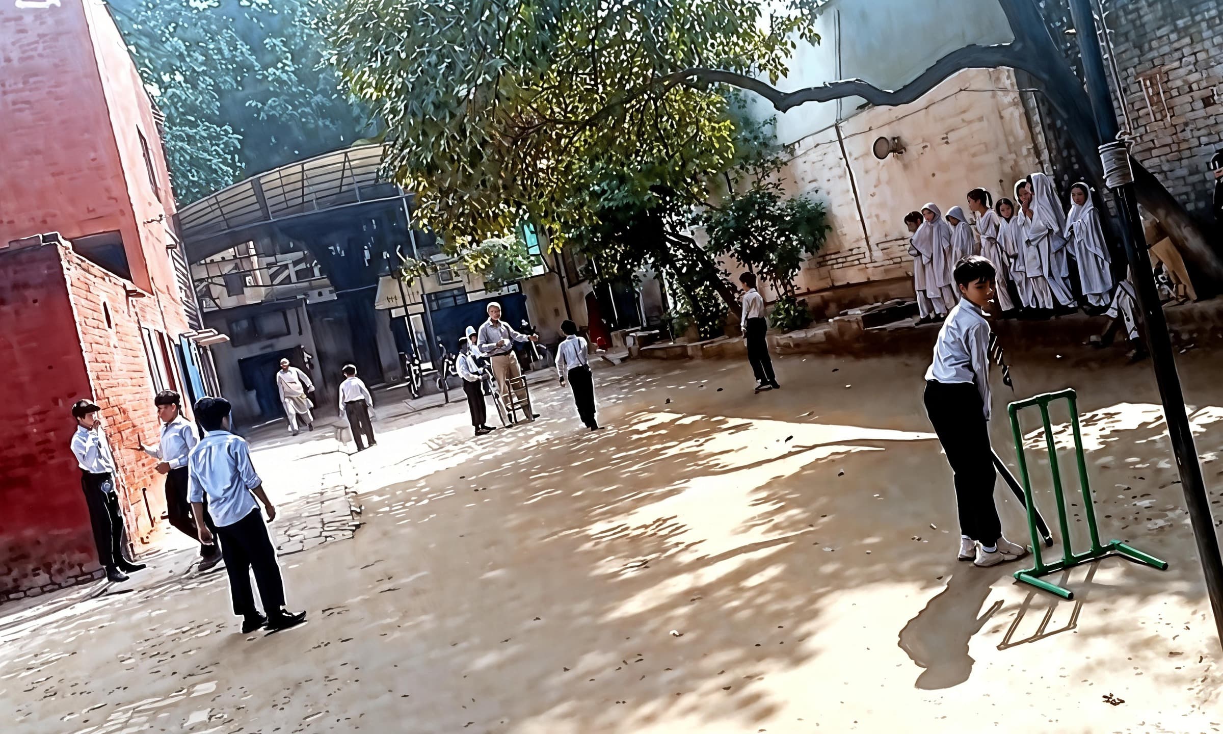 Boys cricket